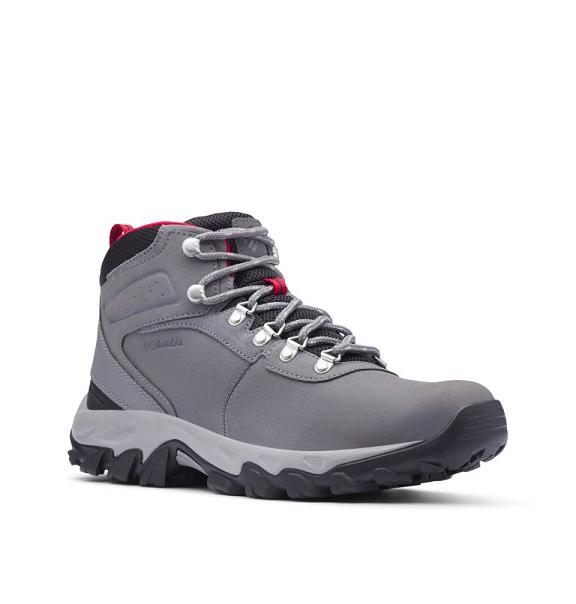 Columbia Newton Ridge Plus II Boots Grey For Men's NZ92305 New Zealand